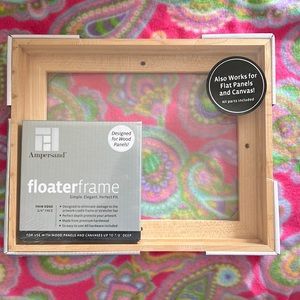 Floater frame for 8x10